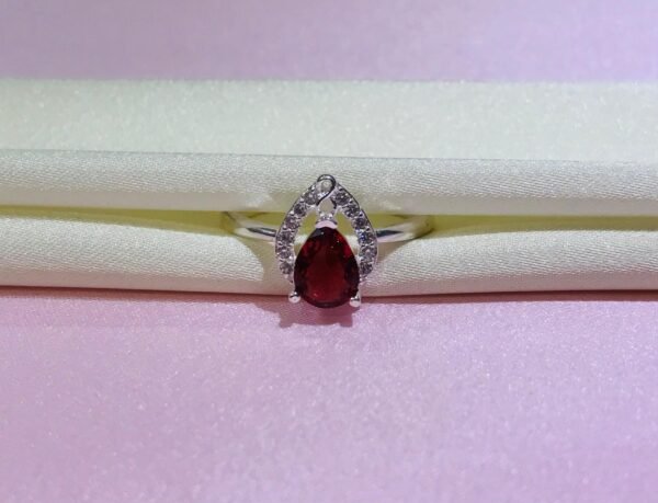 Crimson Charm Ring